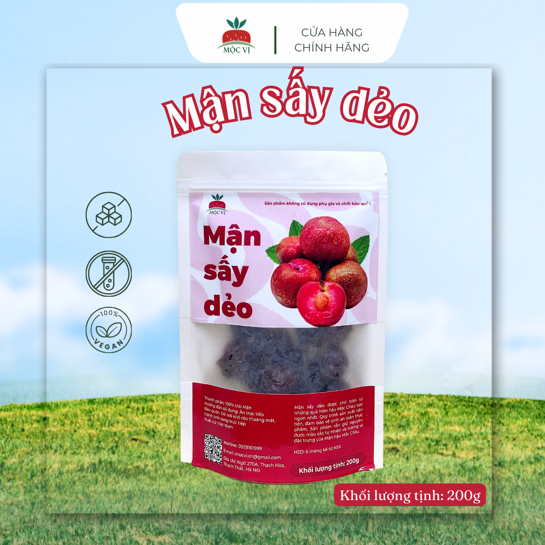 Túi mận sấy dẻo 200g